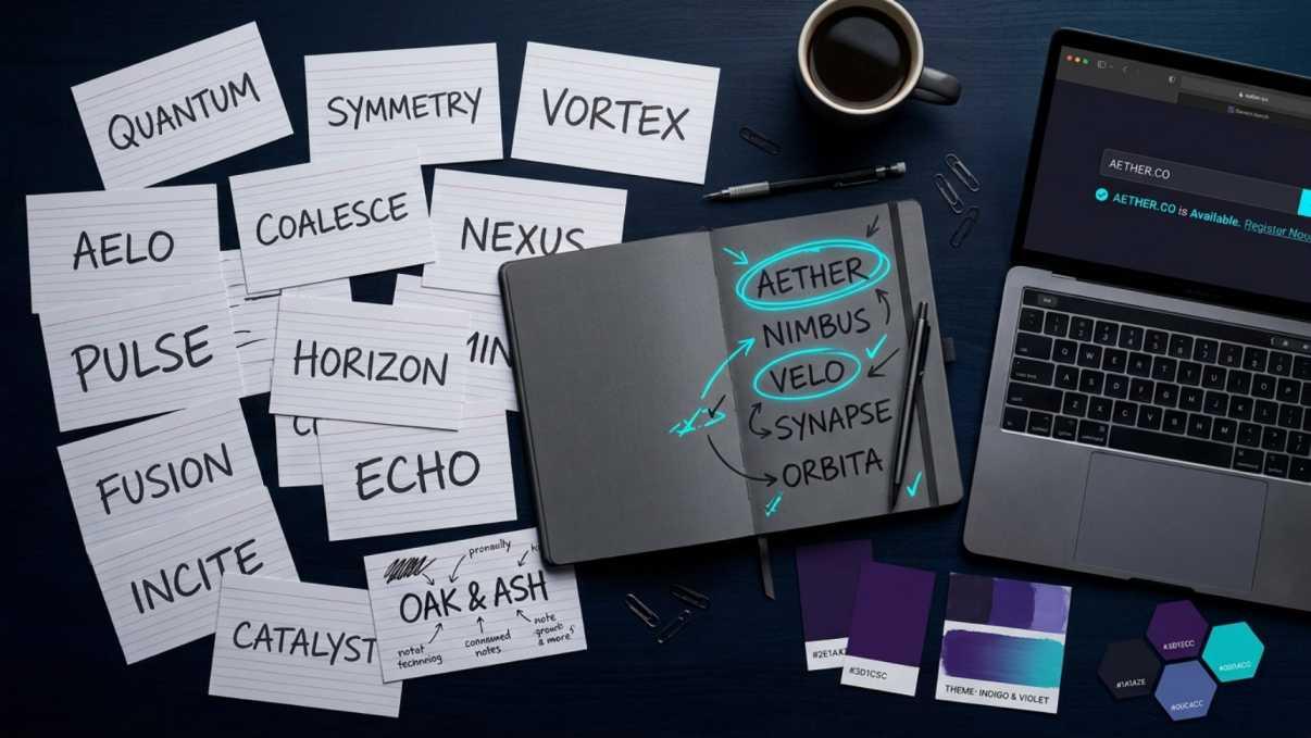 How to Name Your Startup: A Framework That Actually Works